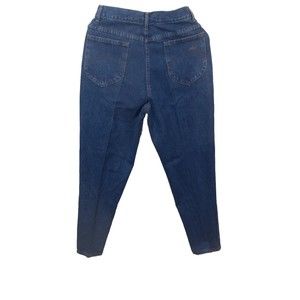 Vintage Chic Jeans Women 14 Mom High Rise Tapered Dark Wash USA Made 90s Y2K